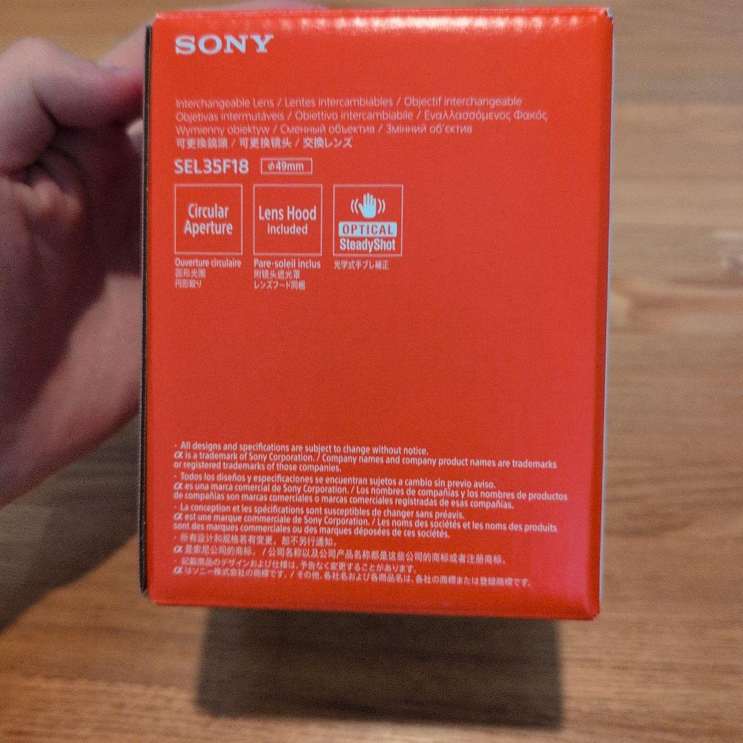 レンズ(単焦点) SONY E35mm F1.8 OSS