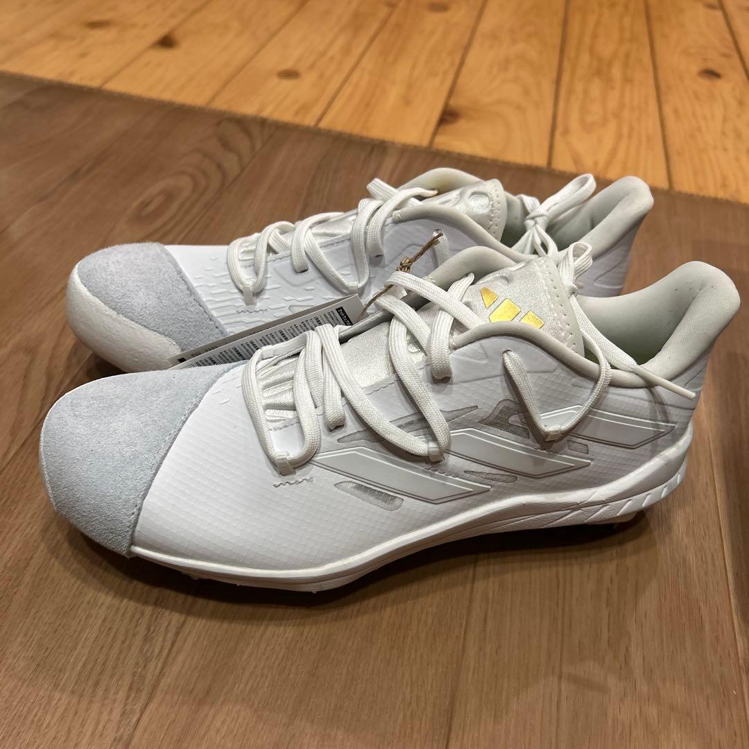 adidas ホワイト 野球スパイク26㎝新品タグ付