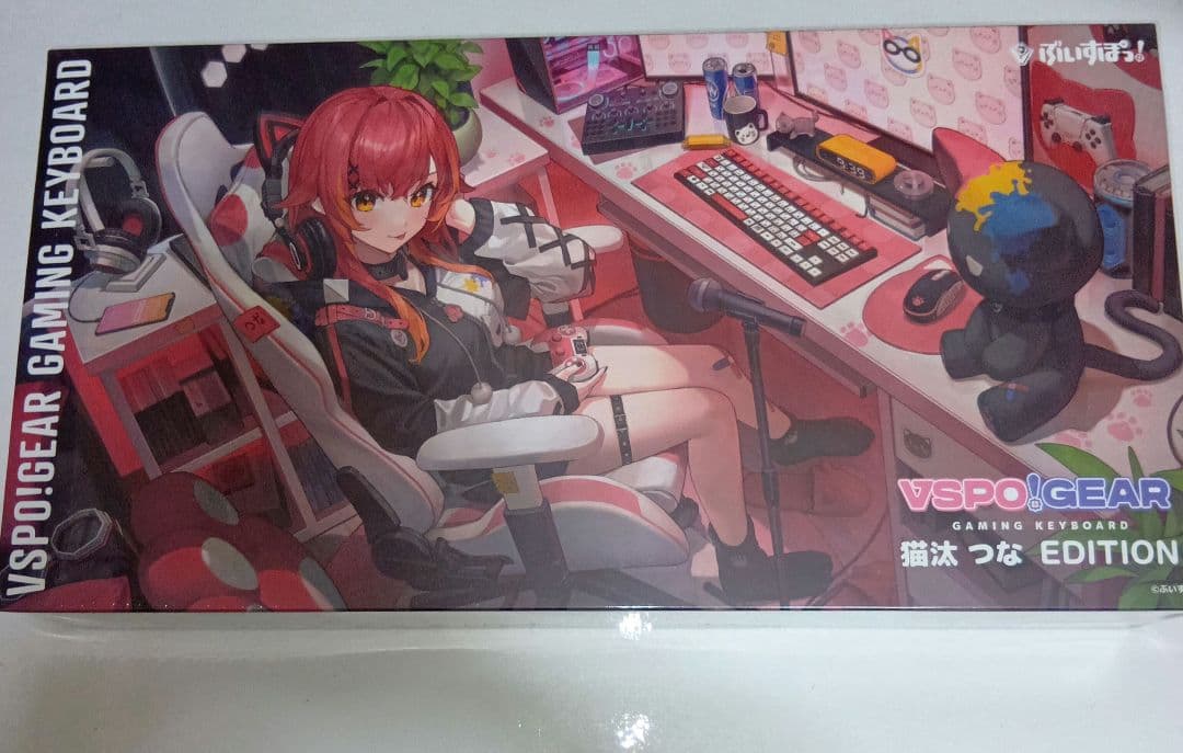 VSPO! GEAR ぶいすぽっ！　ゲーミングキーボード 猫汰つな