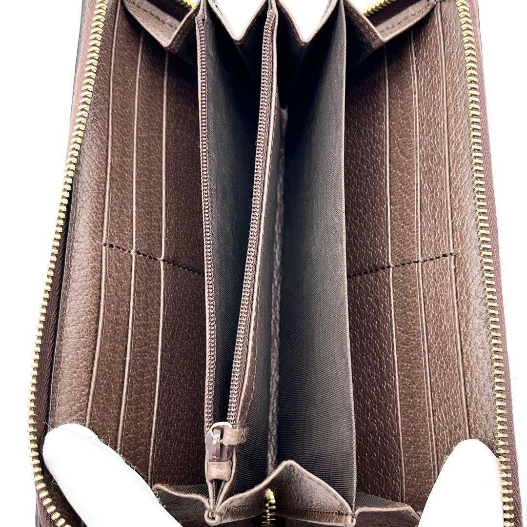 【極美品】グッチ　長財布　オフィディア　マーモント　シェリーライン　523154