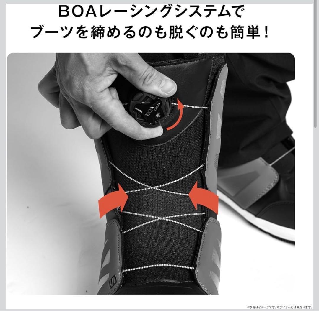 SALOMON スノーボードブーツSCARLET BOA 23.5㎝新品未使用
