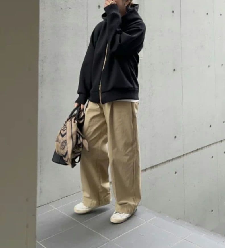 【未使用】エコバッグ付JULYNINE チノパン М ベージュ