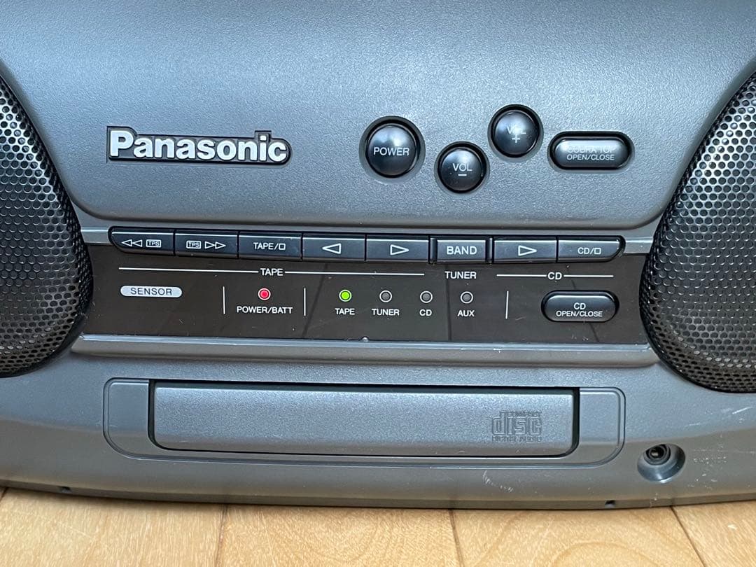Panasonic CDラジカセRX-DT707コブラトップ リモコン付