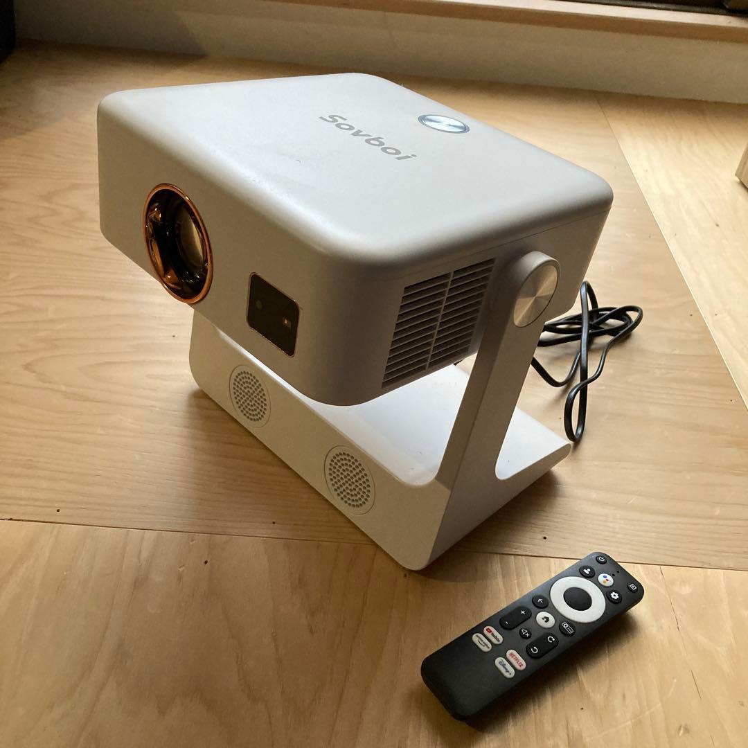 google TV 搭載　sovboi プロジェクター