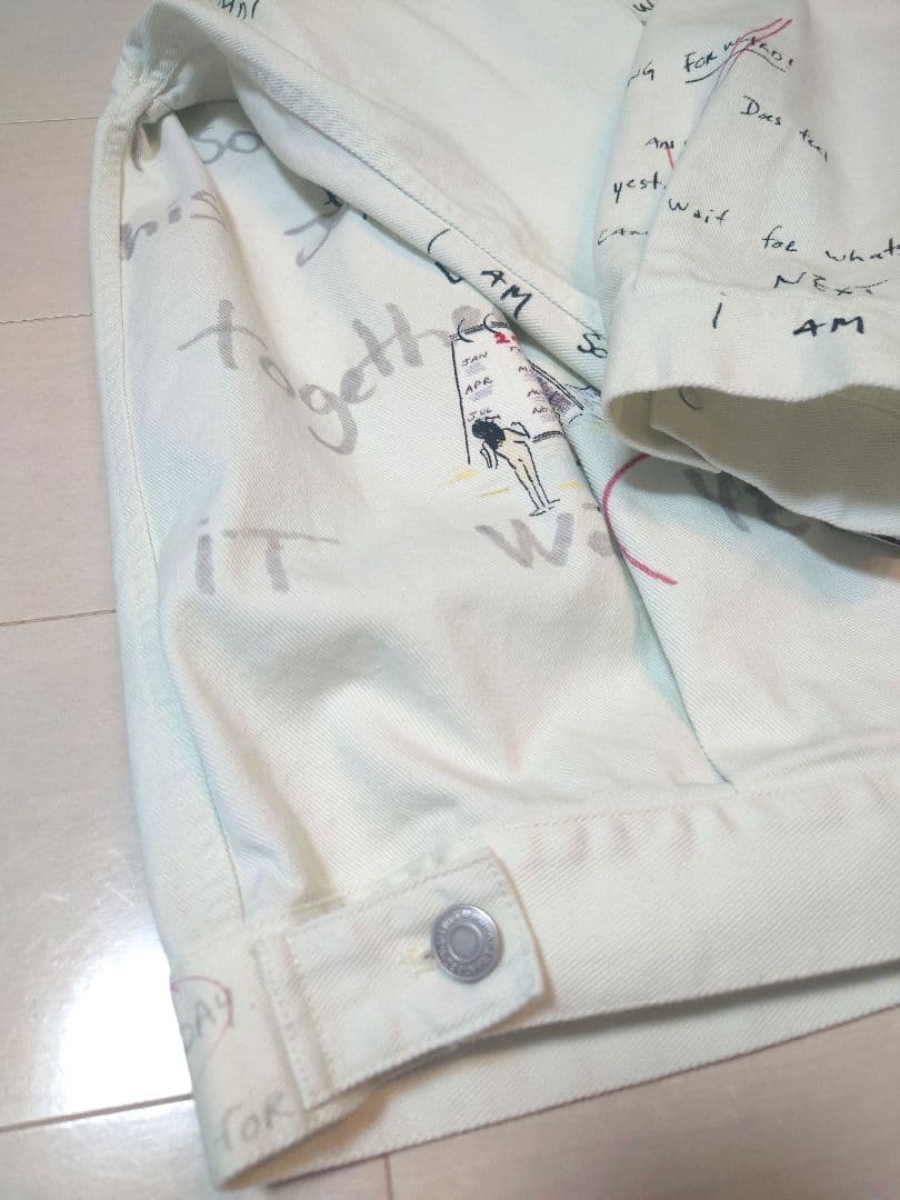 アメリヴィンテージ　ホワイトデニムジャケット