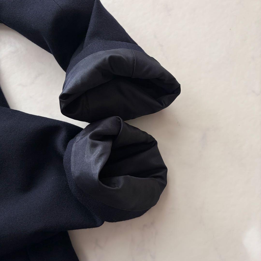 極美品✨90’s ポロラルフローレン 金ボタン 紺ブレ シングル ウール 160