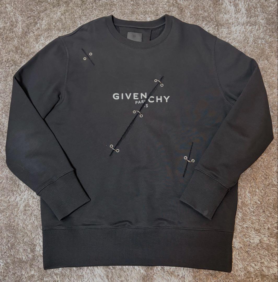 GIVENCHY ブラック スウェット トレーナー
