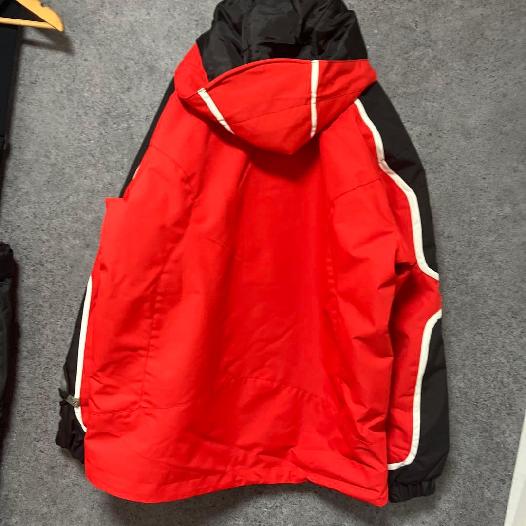 DESCENTE スキー　ウェア　セットアップ　メンズL 赤