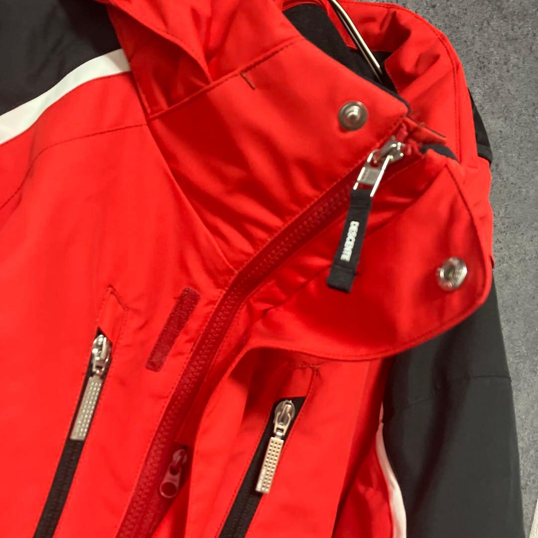 DESCENTE スキー　ウェア　セットアップ　メンズL 赤