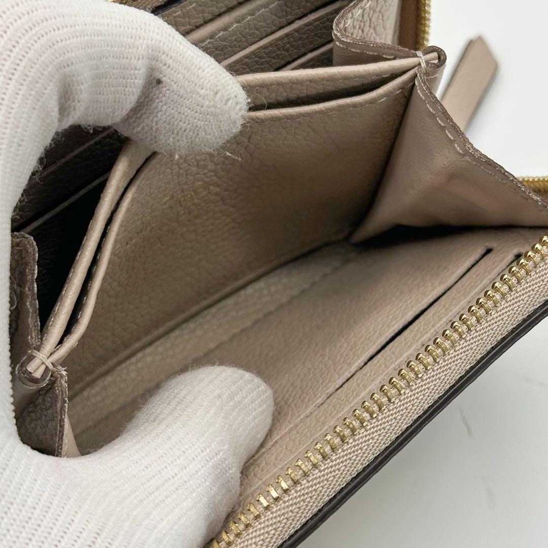 【箱付き 使用わずか】ルイヴィトン ジッピーパース ロックミー コンパクト