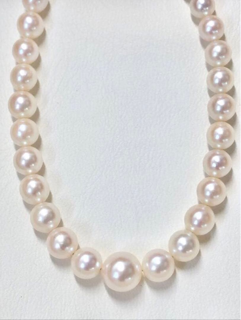 k18 アコヤ真珠　ネックレス　鑑別書付