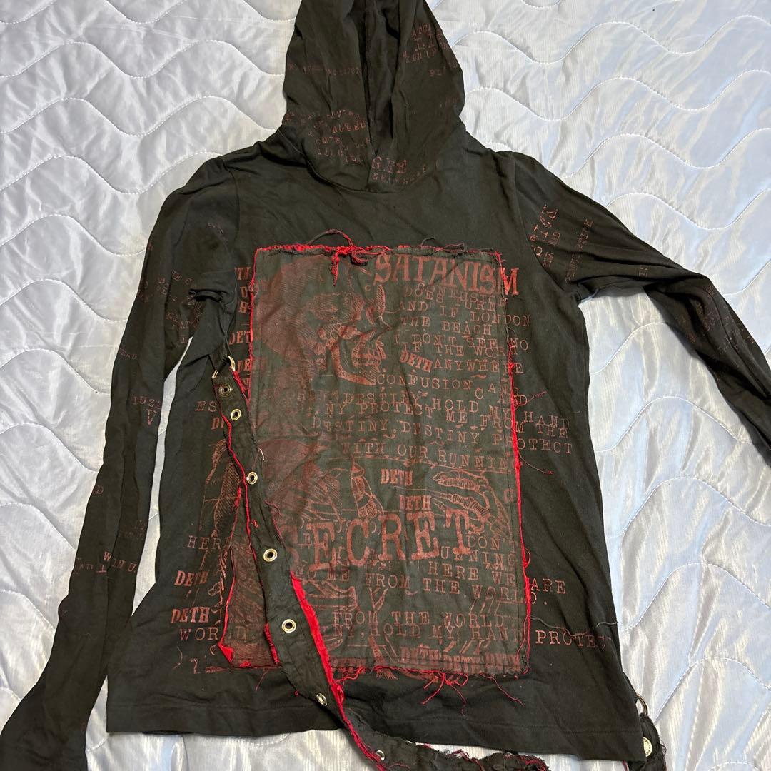 h.naoto ミニスカート　Tシャツセット　ゴスロリ