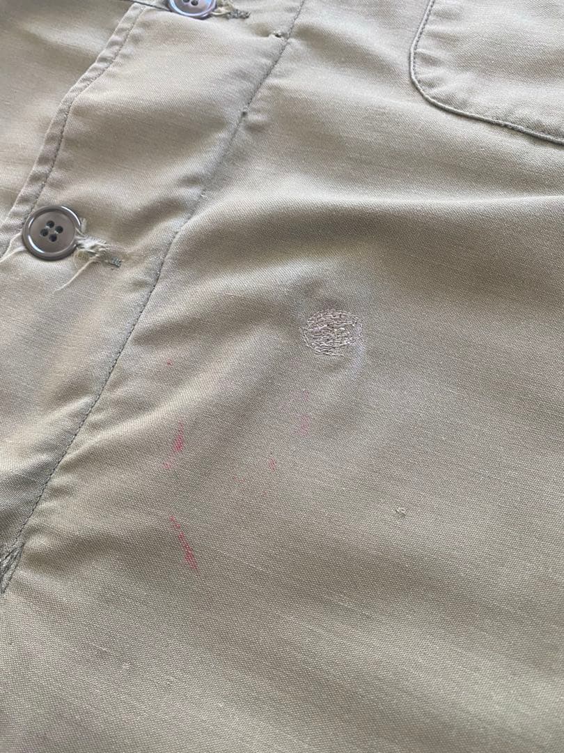 米軍実物 80s A2デッキジャケット バックステンシル　Lサイズ