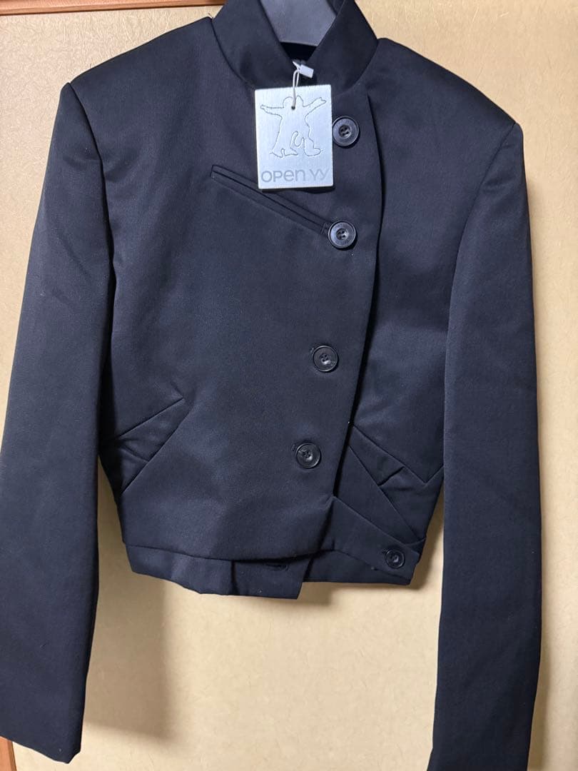 open YY 黒 ジャケット