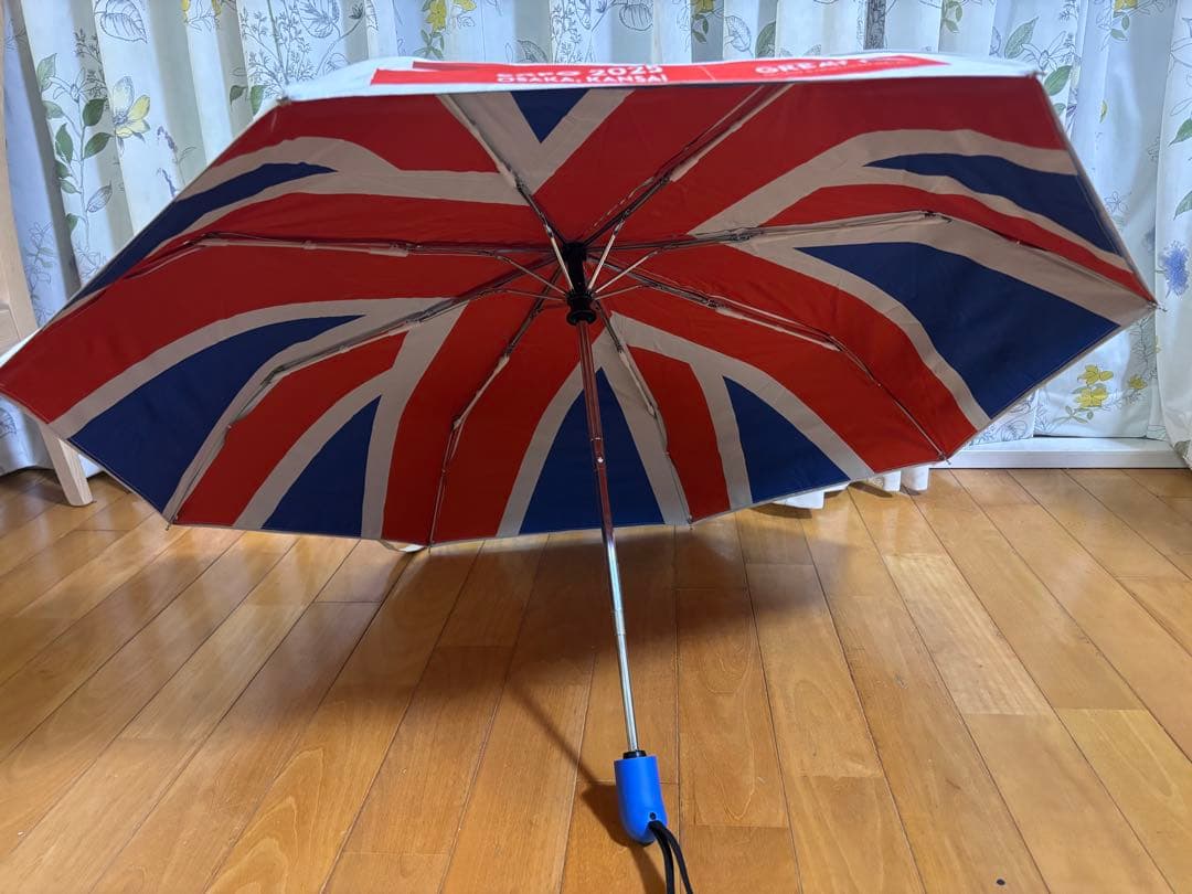 万博　イギリス　折りたたみ傘