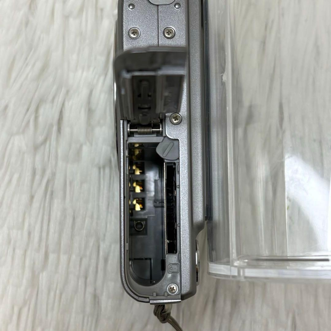 美品　CASIO カメラ　EX-Z1080 充電器　箱　グレー　コンデジ　動作品