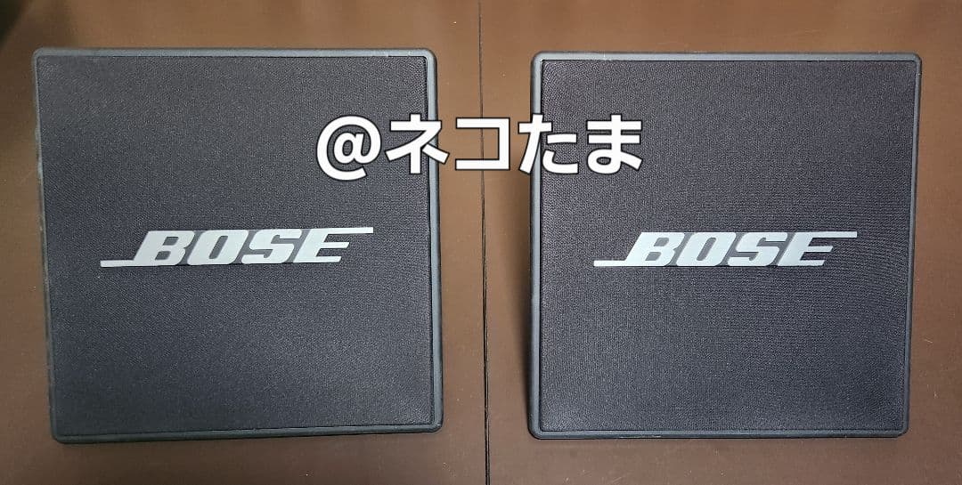 【美品】BOSE 111PYBスピーカーシステム（2台１組）黒
