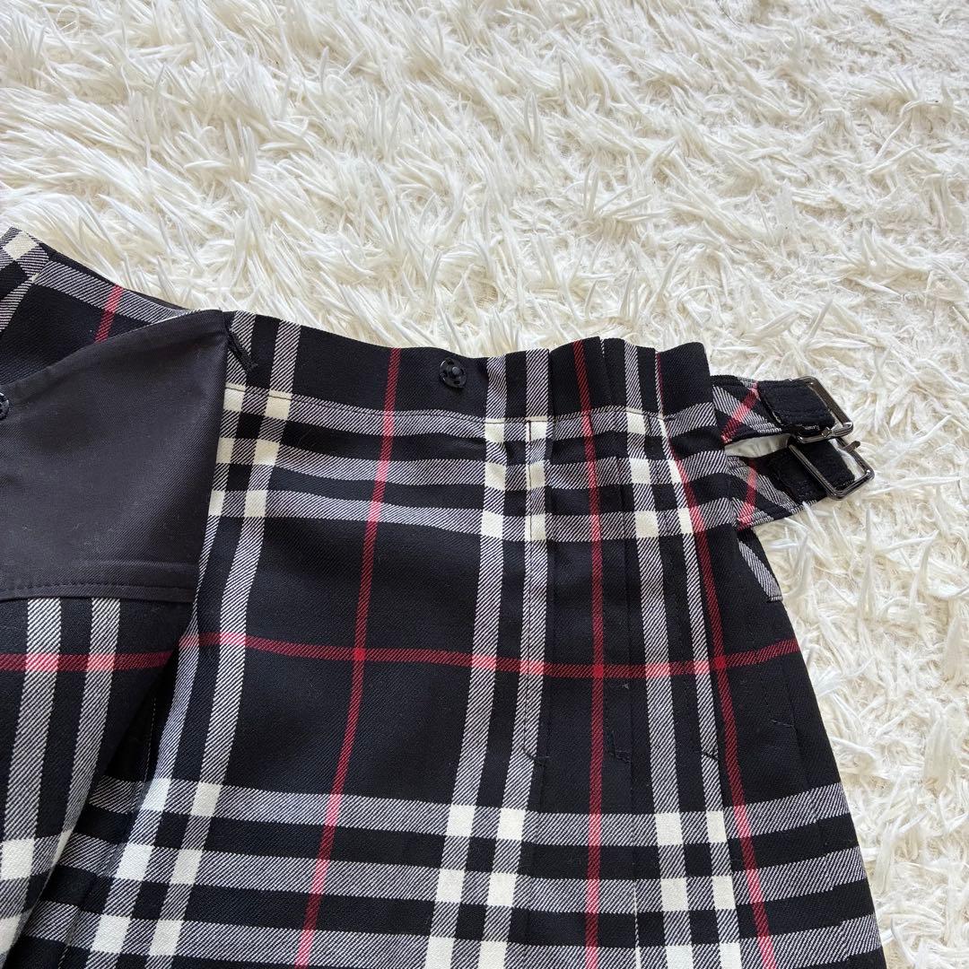 人気✨　バーバリーブルーレーベル　ミニスカート　プリーツ　Sサイズ　チェック柄