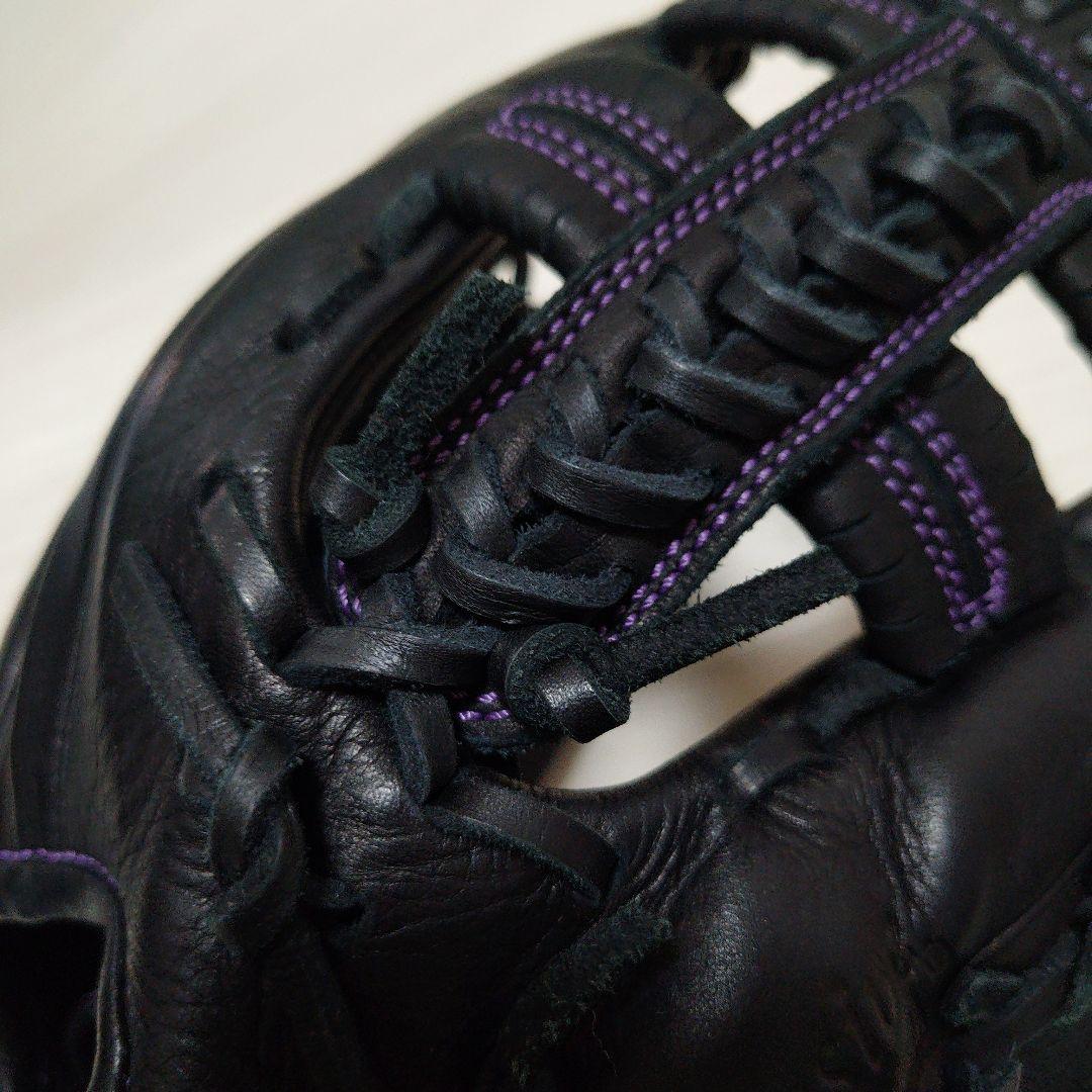 【超美品】久保田スラッガー 軟式 NRA型 福岡支店別注 黒×紫