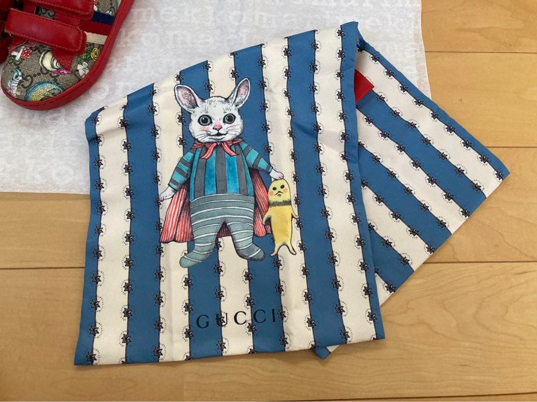 GUCCI グッチ x ヒグチユウコ　スニーカー　16.5cm キッズ レッド