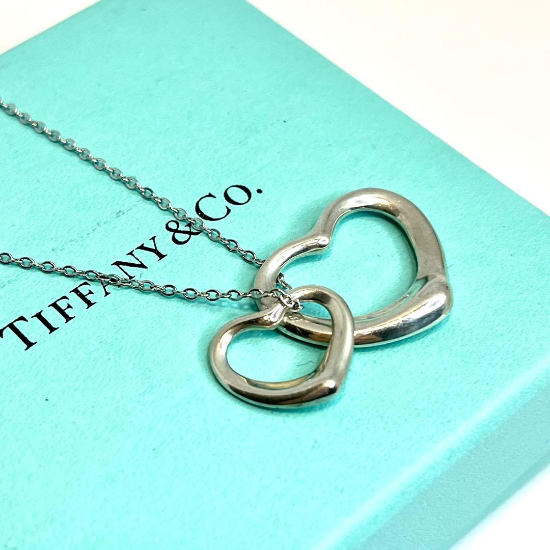 【R】ティファニー オープンハート ネックレス (小さいサイズのみ)