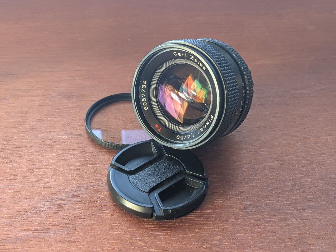レンズ(単焦点) CONTAX Carl Zeiss Planar 50mm f1.4 AEJ