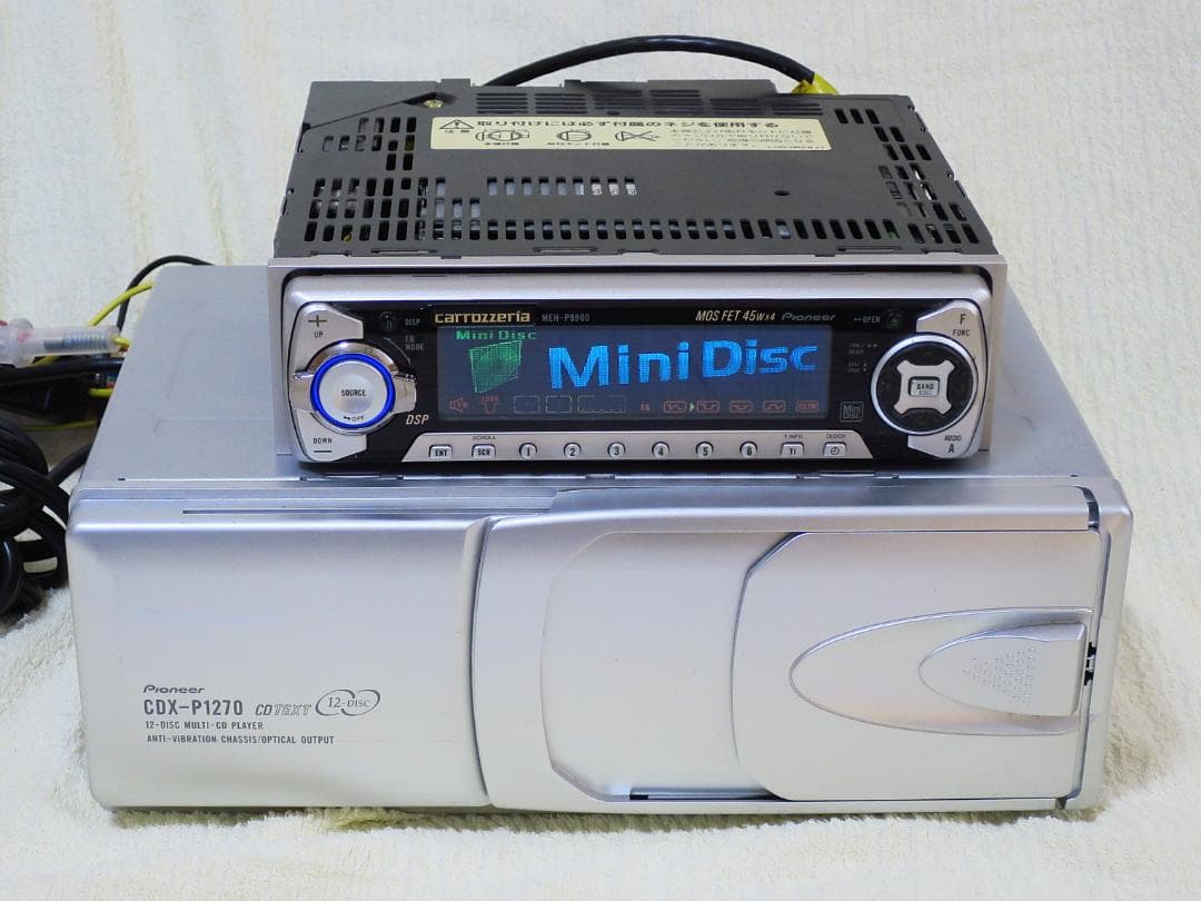C*o様 パイオニア マルチCD/MDコントロール・DSP・MDアンプ　CDチェ