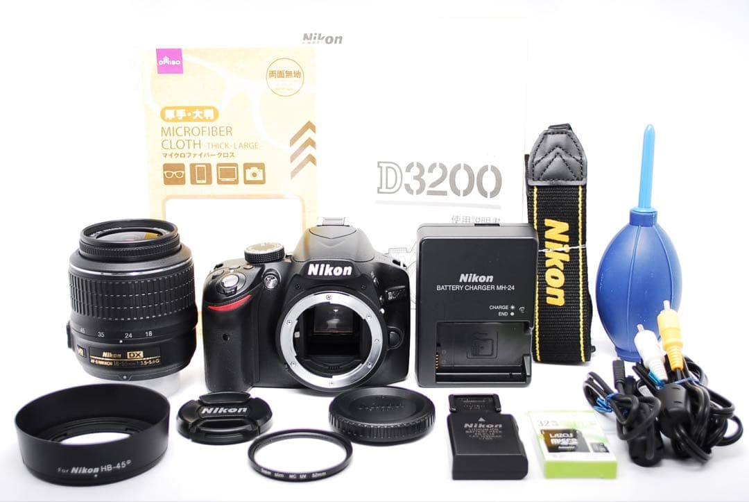 付属品多数✨Nikon D3200✨一眼レフカメラスタートセット✨