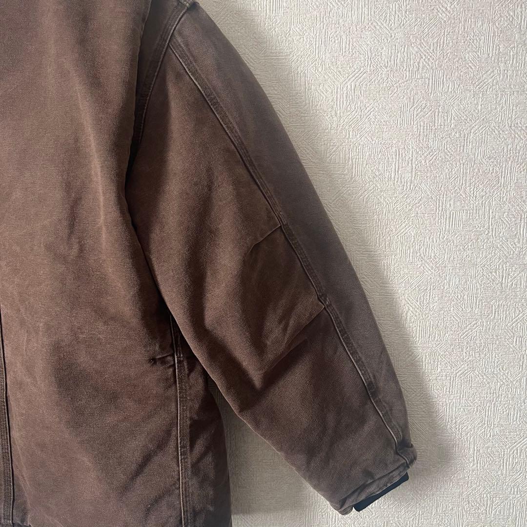 【美品】Carhartt トラディショナルジャケット ブラウン ダックジャケット