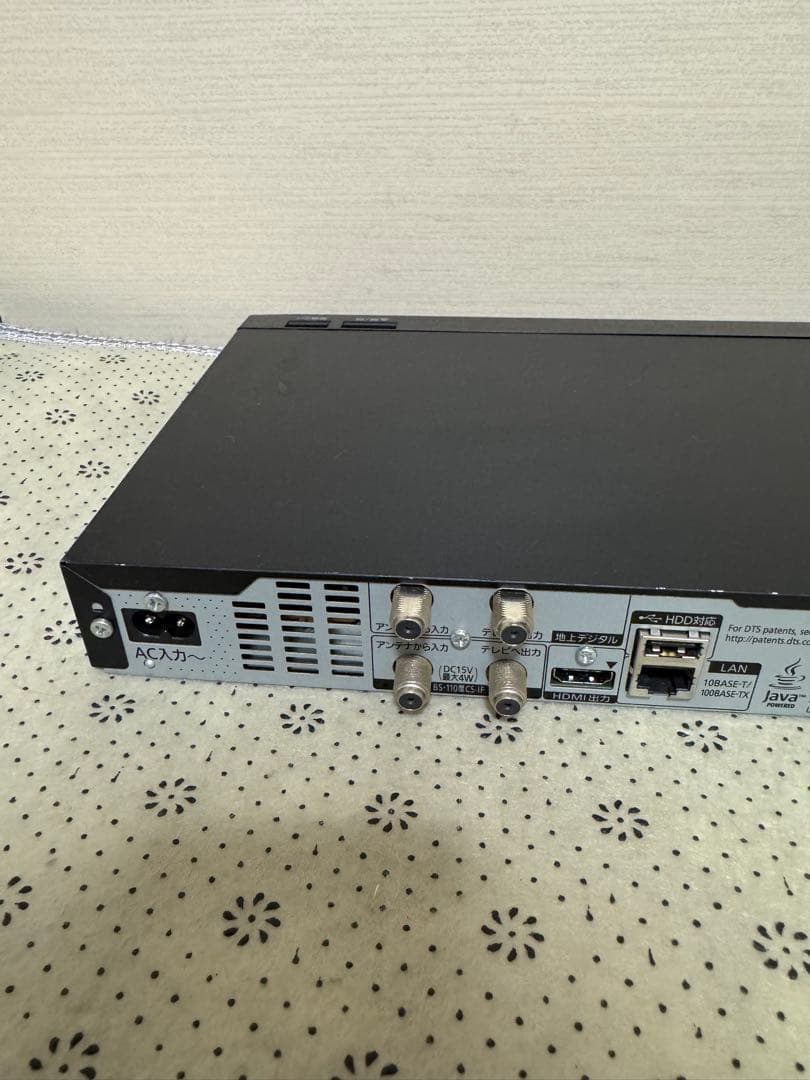 【動作確認済】Panasonic DMR-BRW510 ブルーレイレコーダー