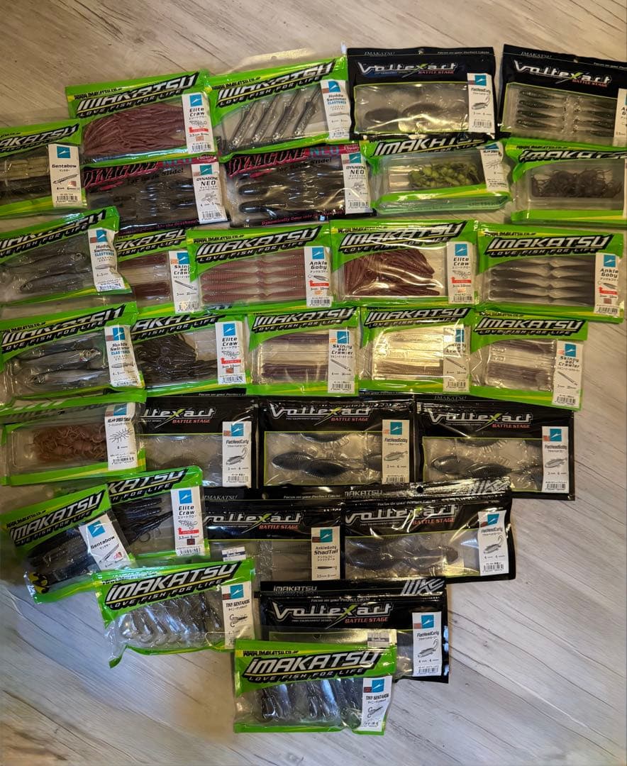 イマカツ　新品未開封　ワーム　３０個セット