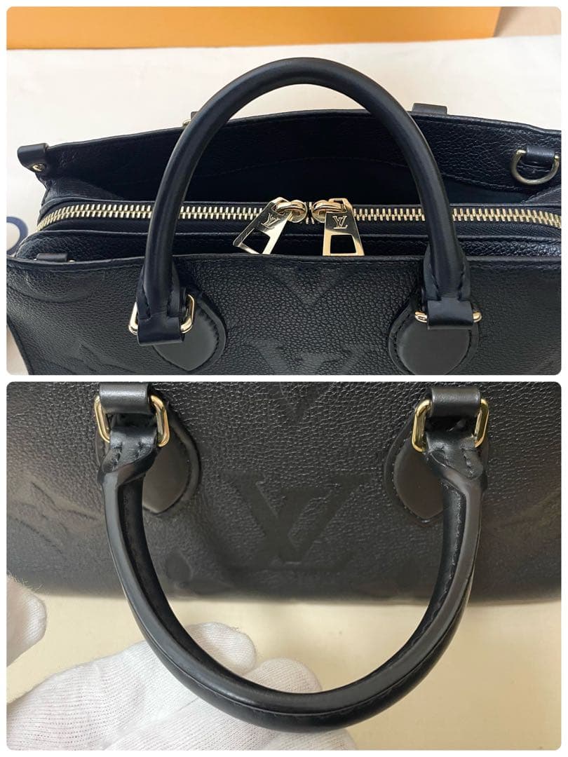 RFID 正規品 ルイヴィトン オンザゴーEW アンプラント ブラック