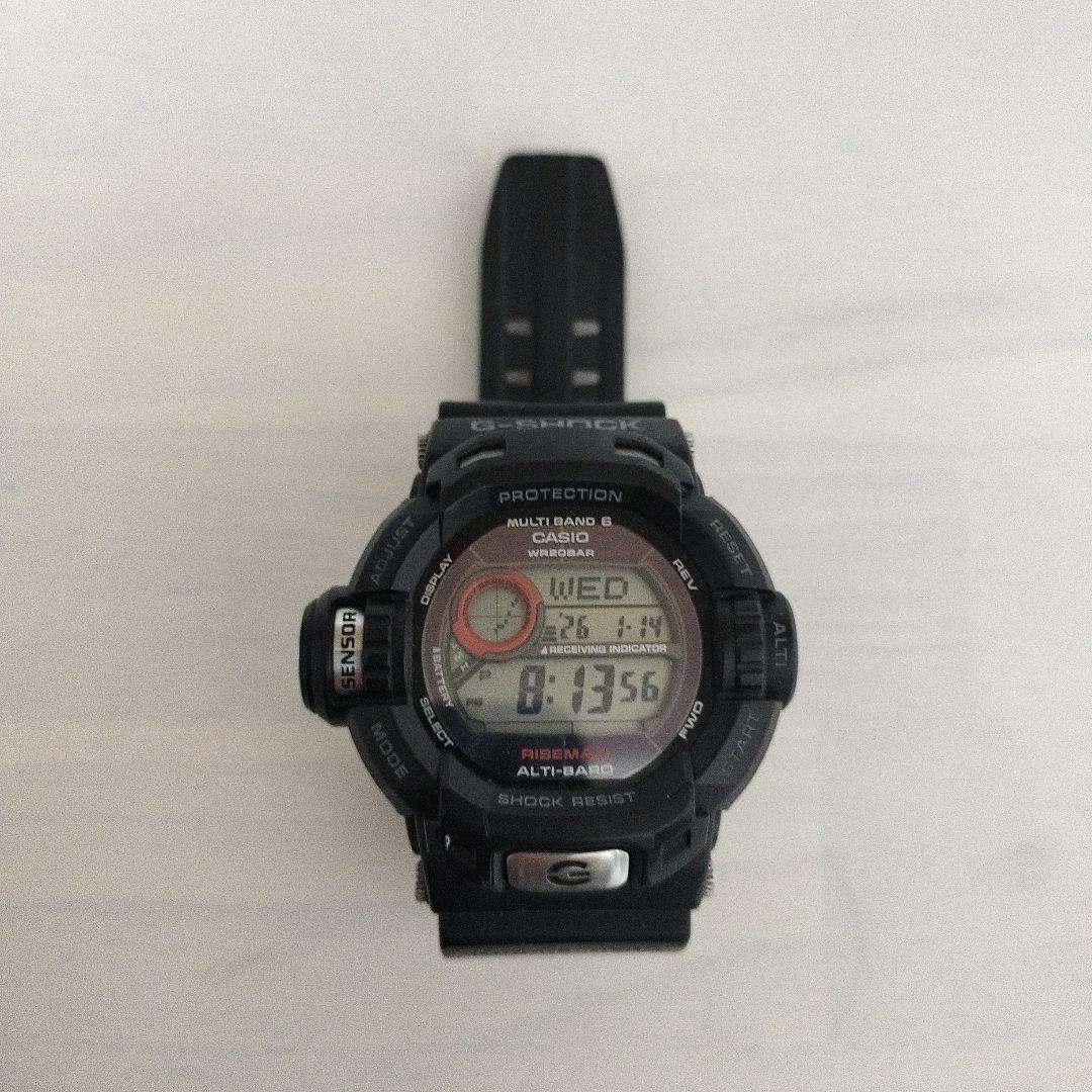 G-SHOCK RISEMAN 多機能デジタル腕時計 ブラック マルチバンド6