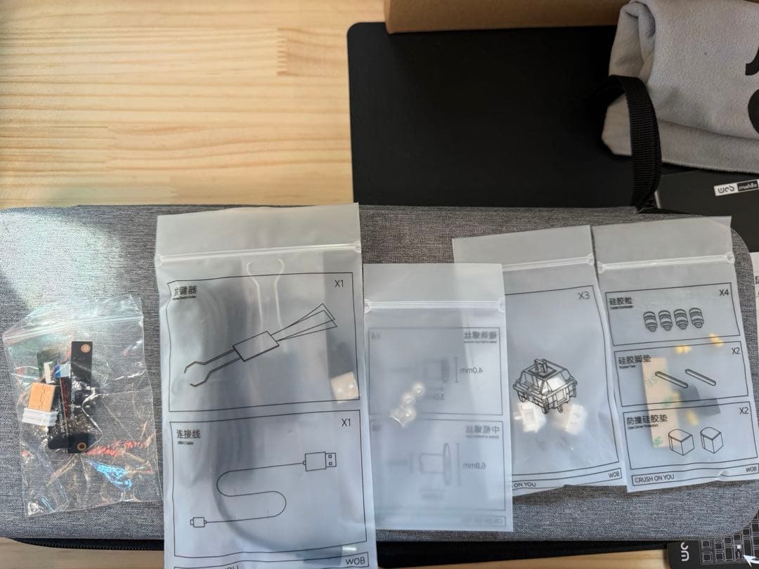 wobkey crush80 reboot pro JIS日本語 US ネイビー