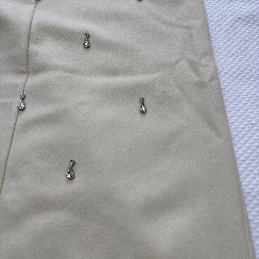 【みちみち】UND ELSA BIJOU WOOL DRESS