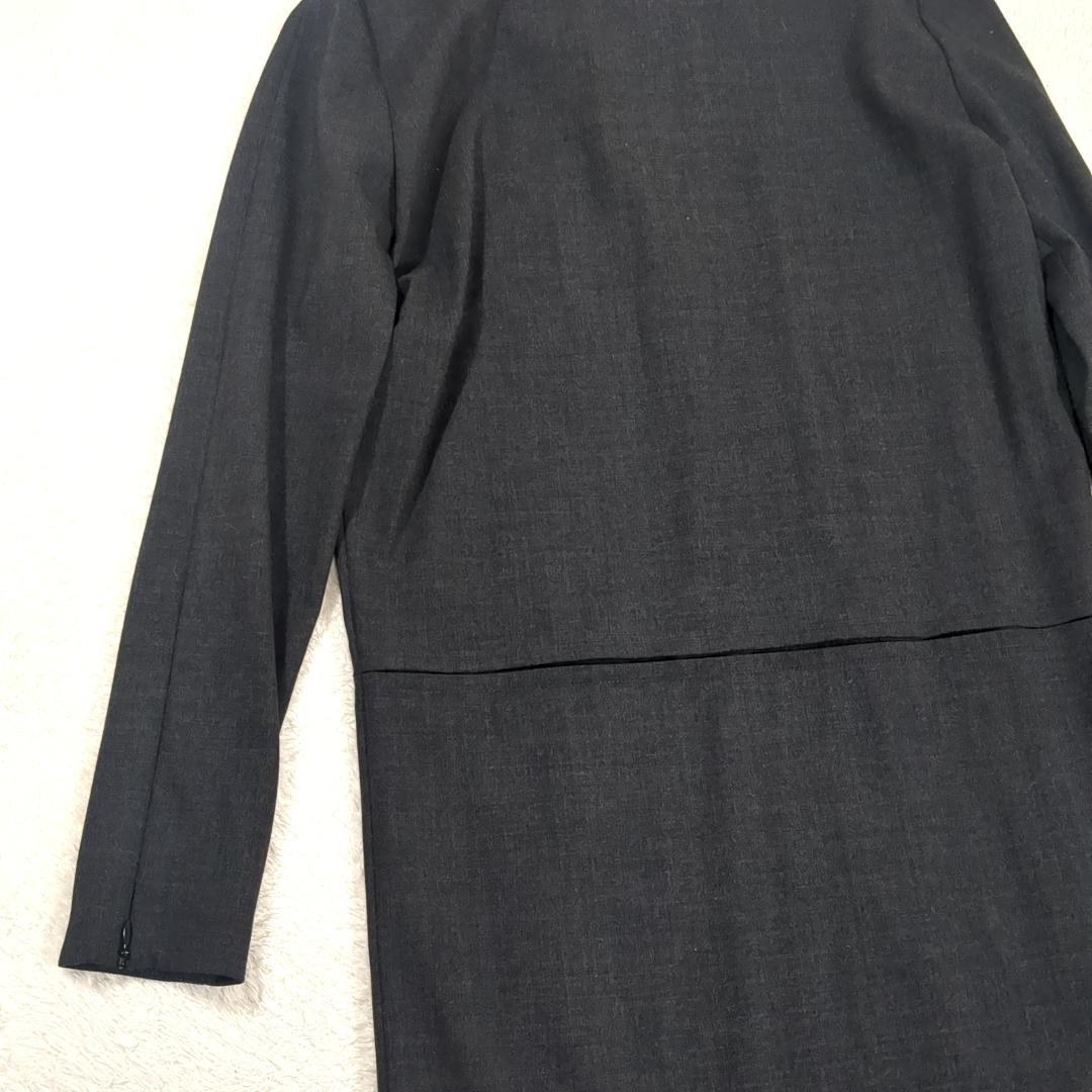 GUCCI グッチ トムフォード期 長袖 ワンピース L相当 グレー イタリア製