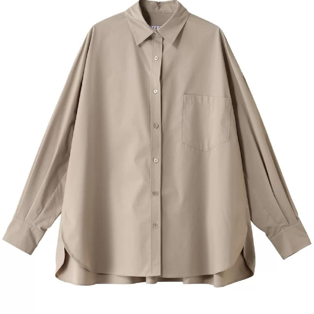 THIRD MAGAZINE サードマガジン　撥水オーバーサイズシャツ