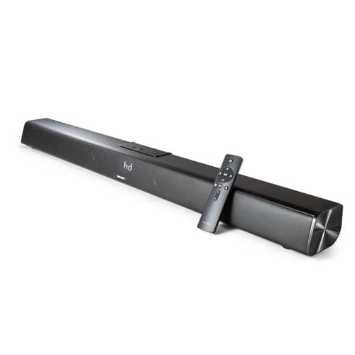 サンワダイレクト サウンドバー 70W 【6つのスピーカー搭載】電源連動 HDm