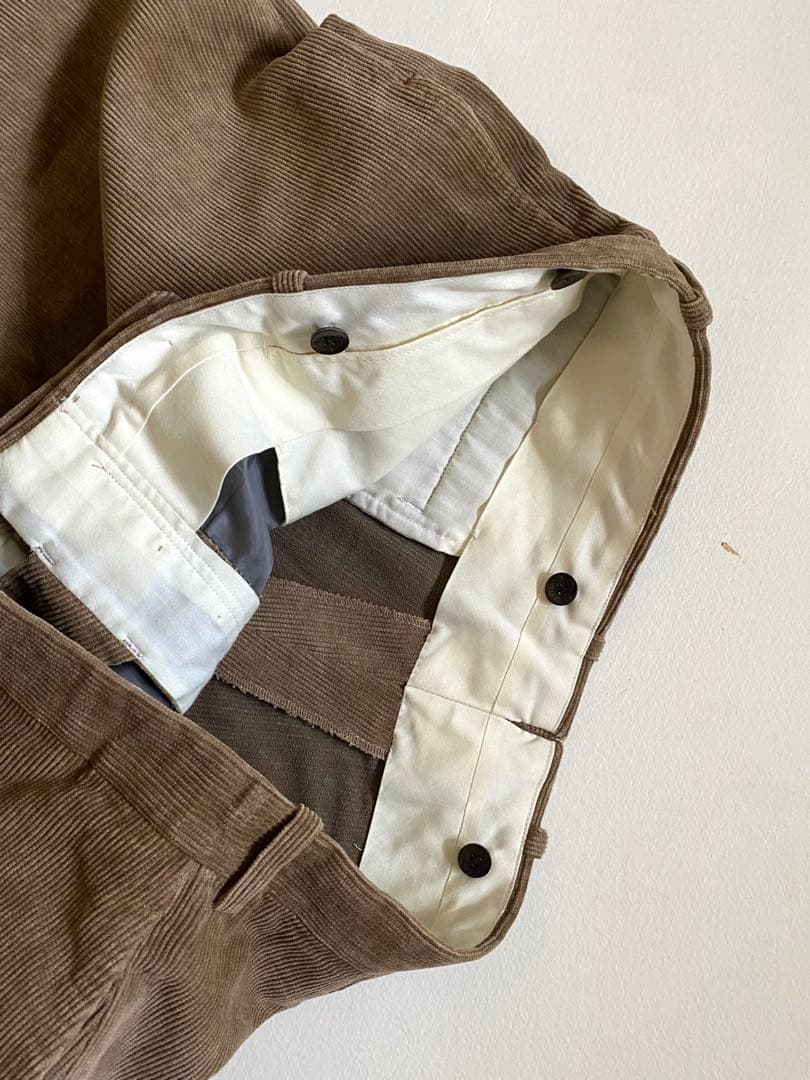 パンツ HOLLAND&SHERRY corduroy slacks