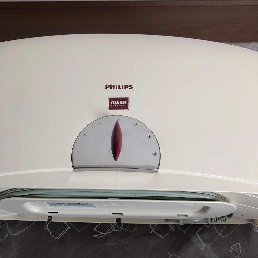 新品未使用【フィリップス × ALESSI ポップアップトースターHD2000】