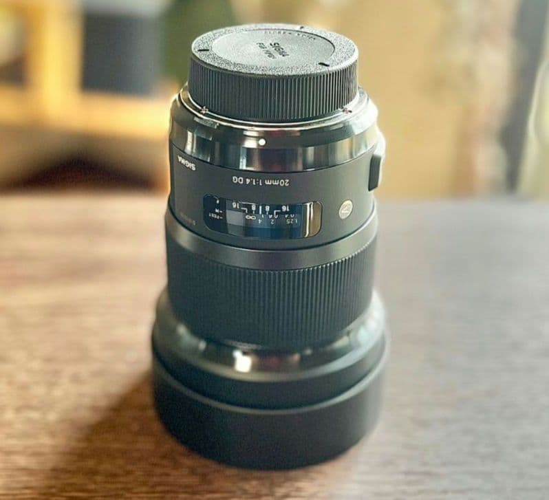 SIGMA 20mm F1.4 DG HSM ART レンズ ニコンF用