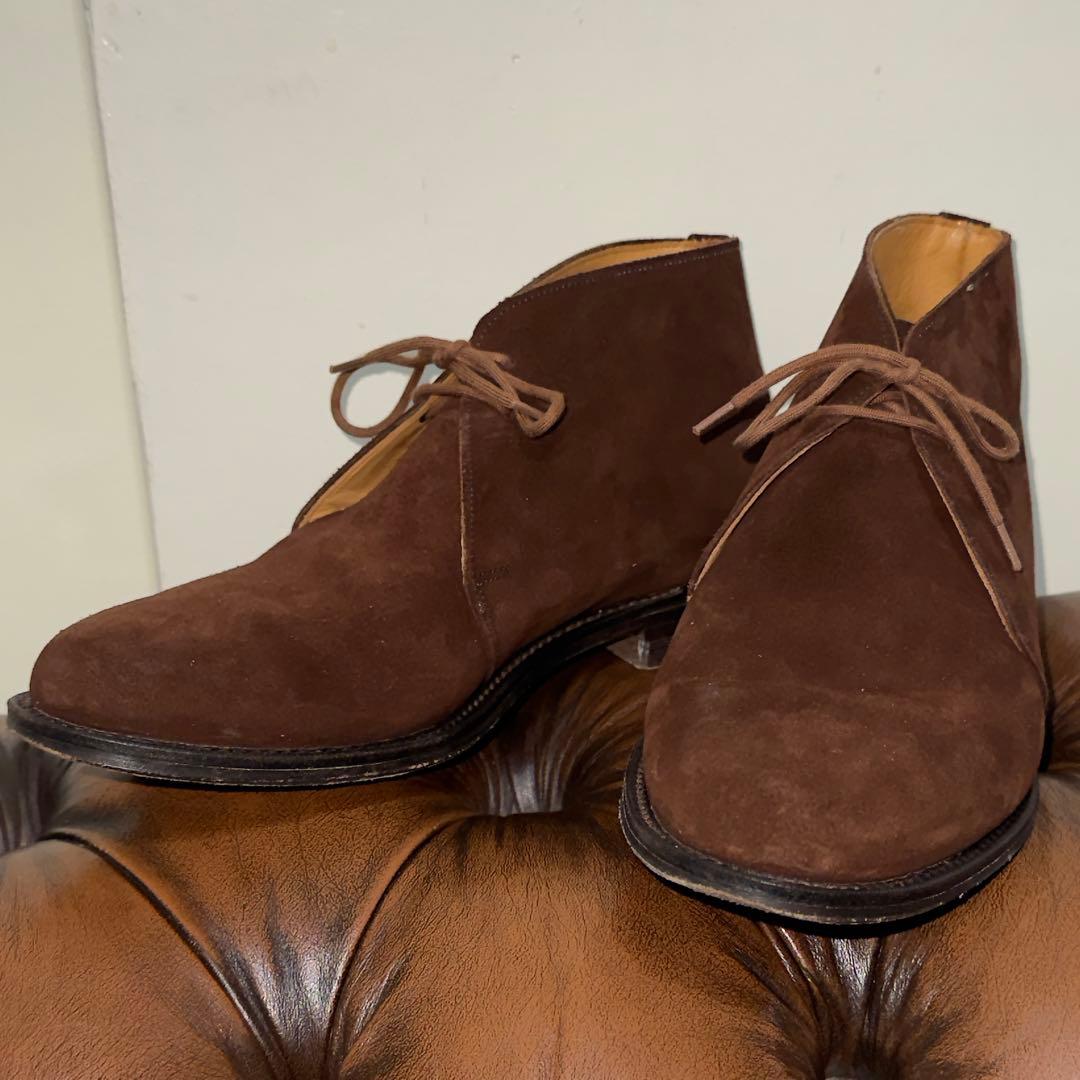 美品！80's LloydFootwear ロイドフットウエアチャッカブーツ6E