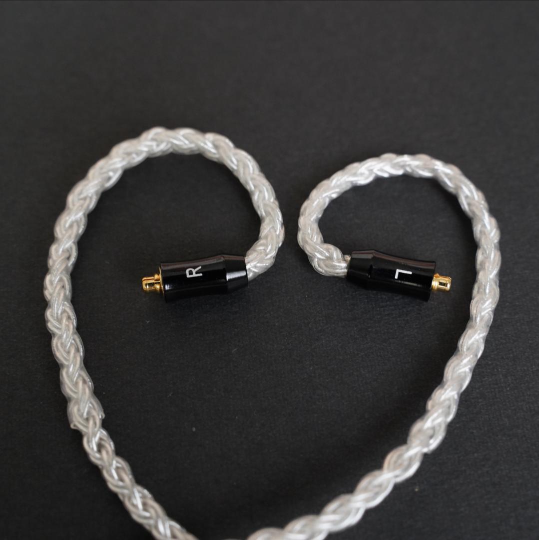 超希少!16芯 最高銀メッキOFC リケーブル mmcx/4.4mmバランス