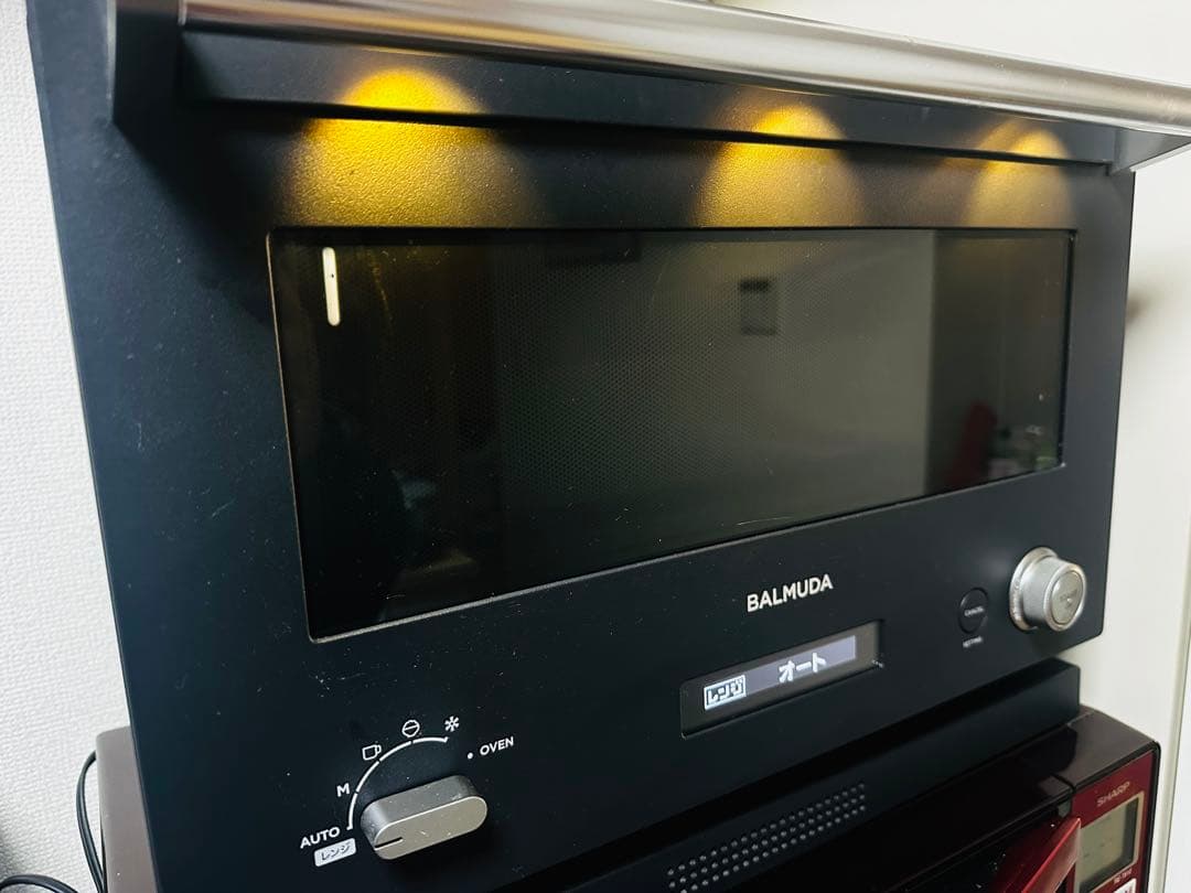 【ジャンク品】バルミューダ オーブンレンジ K04A-BK 2018年製