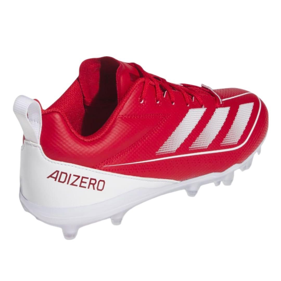 アディダス 27.5 アディゼロ エレクトリック 2 アメフト スパイク 赤