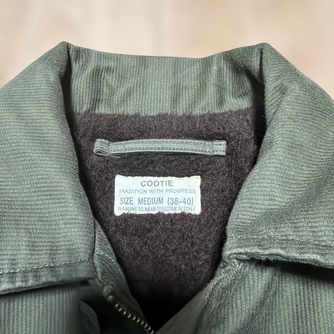 COOTIE ミリタリー a-2デッキジャケット オリーブ