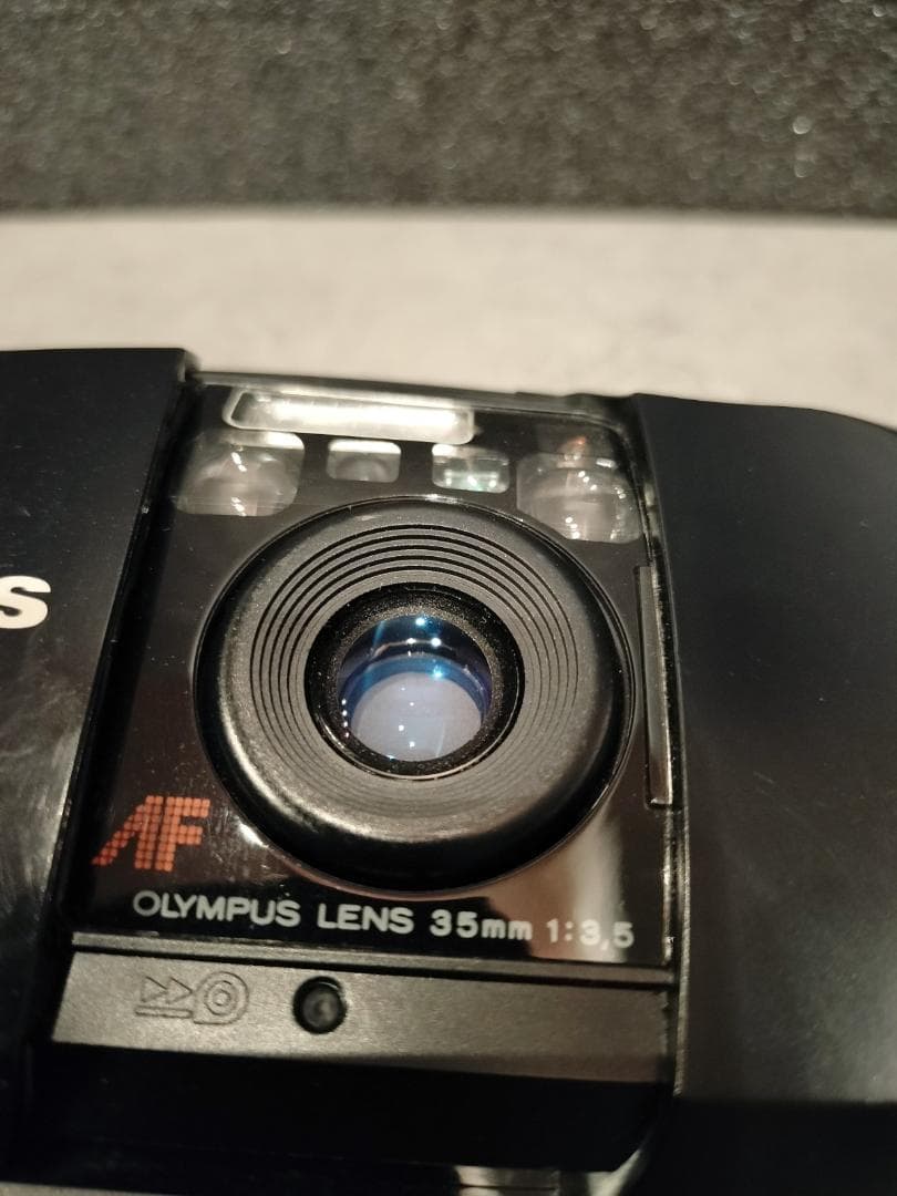 OLYMPUS μ[mju] ブラック コンパクトフィルムカメラ