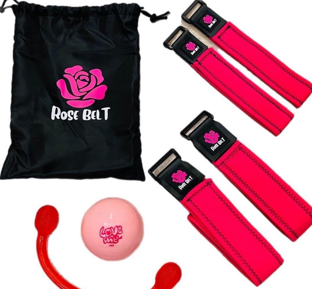 【ネコネコ】加圧ベルト　ローズベルト　PINK