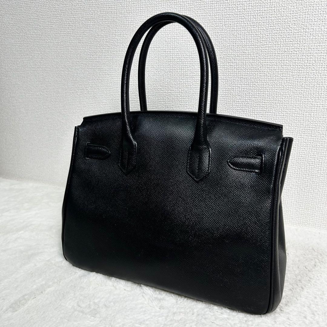 美品✨　EPONINE MILANO　ベルトデザイン　ハンドバッグ　Sサイズ