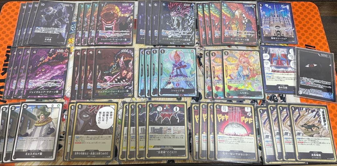 ワンピースカード　黒イム　五老星 フルパラ パラレル 構築済みデッキ